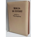 Biblia de Studiu pentru o viata deplina, crem Biblia de Studiu pentru o viata deplina, crem